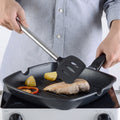 16-Piece Premium Stainless Steel & Silicone Cooking Utensil Set – Modern Kitchen Spatula and Spoon Kit
