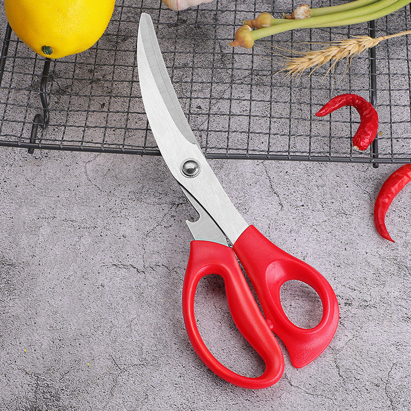 Korean BBQ Scissors and Clip Set – Stainless Steel Grill Tool Kit
