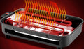  Multi-Functional Electric Bakeware with Heating Tube | 1500W Flat Grill Pan for Fast Cooking
