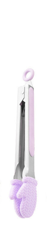 Multi-Color Stainless Steel BBQ Clip – 9" & 12" Barbecue Grill Tong
