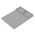 3-in-1 Silicone Grill & Oven Tool Mat – Side Shelf Protector, Griddle Rest, Roasting Pan Pad