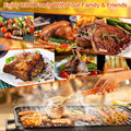 Portable Charcoal Grill with Lid – Lightweight & Foldable
