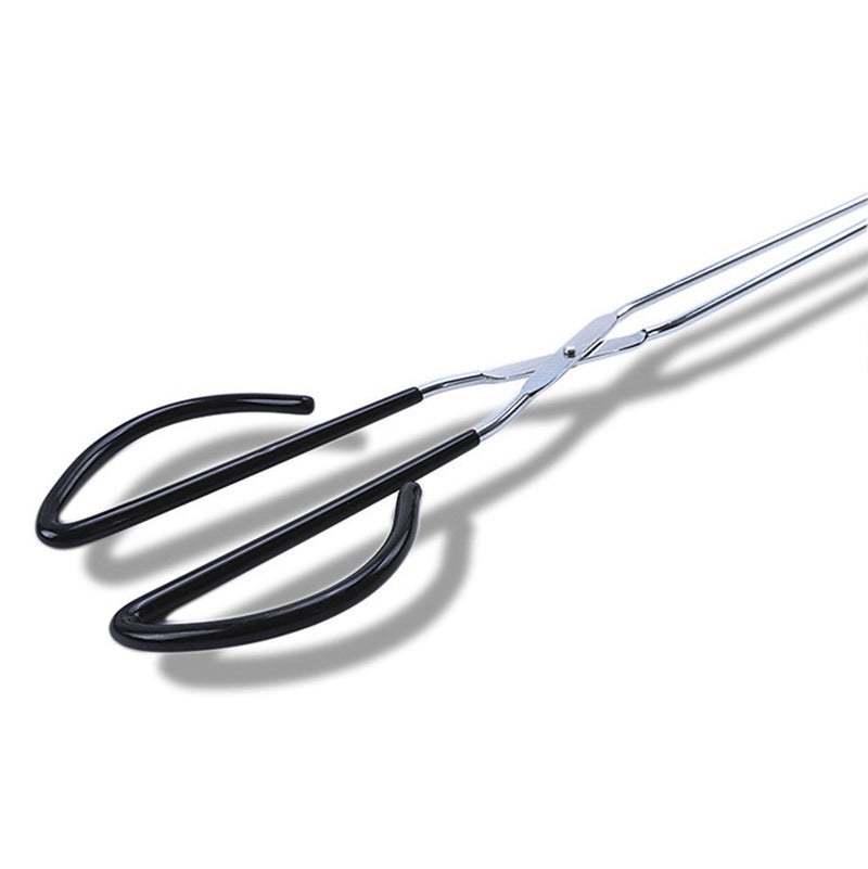 Heavy-Duty Stainless Steel & Carbon Steel Charcoal and Food Clip for BBQ Grilling
