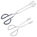 Heavy-Duty Stainless Steel & Carbon Steel Charcoal and Food Clip for BBQ Grilling