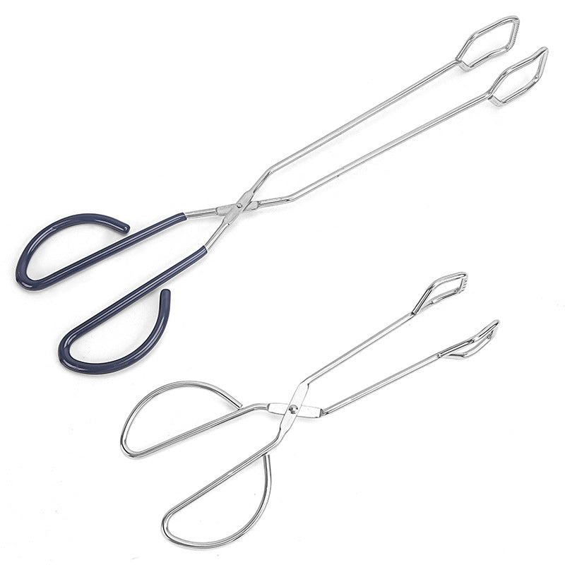 Heavy-Duty Stainless Steel & Carbon Steel Charcoal and Food Clip for BBQ Grilling